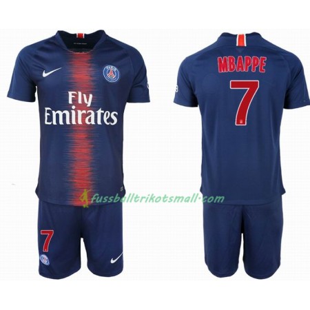 Fußballtrikots Paris Saint-Germain MBAPPE 7 Kinder 2018-2019 Kurzarm Heimtrikotsatz kaufen
